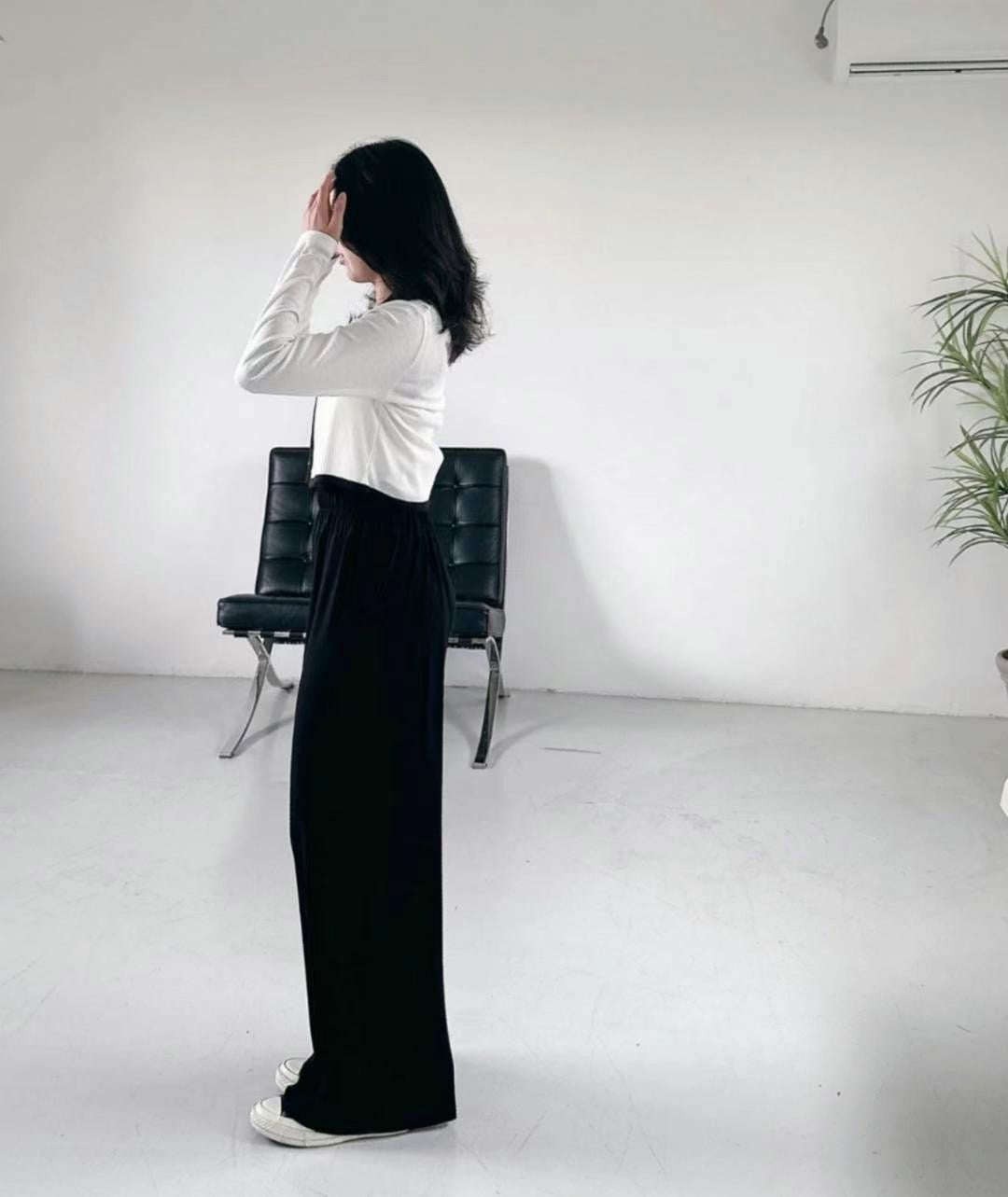 韓國丨闊橡筋垂感PT
