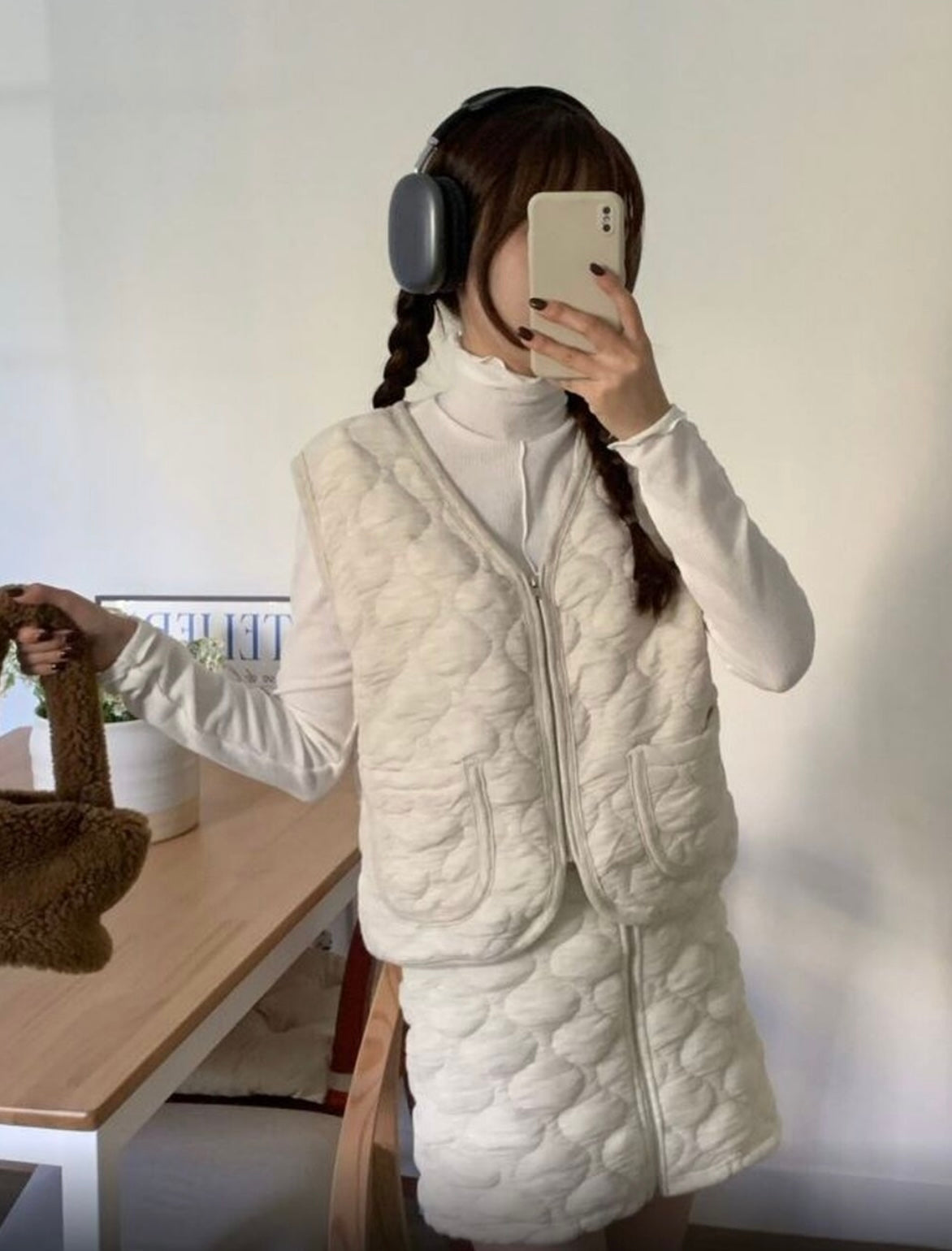 韓國丨拉鍊背心外套