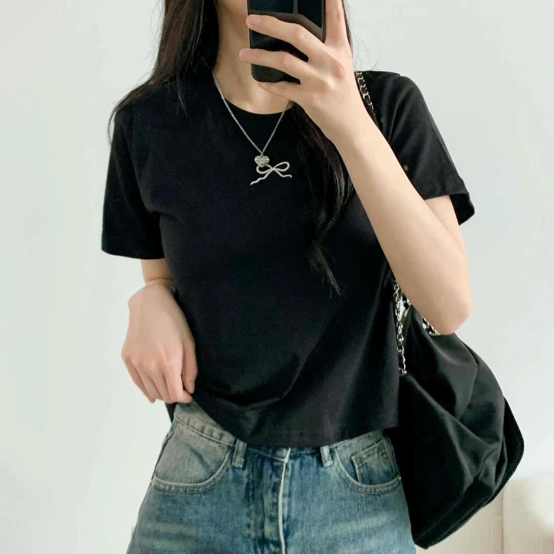 韓國丨蝴蝶結TEE