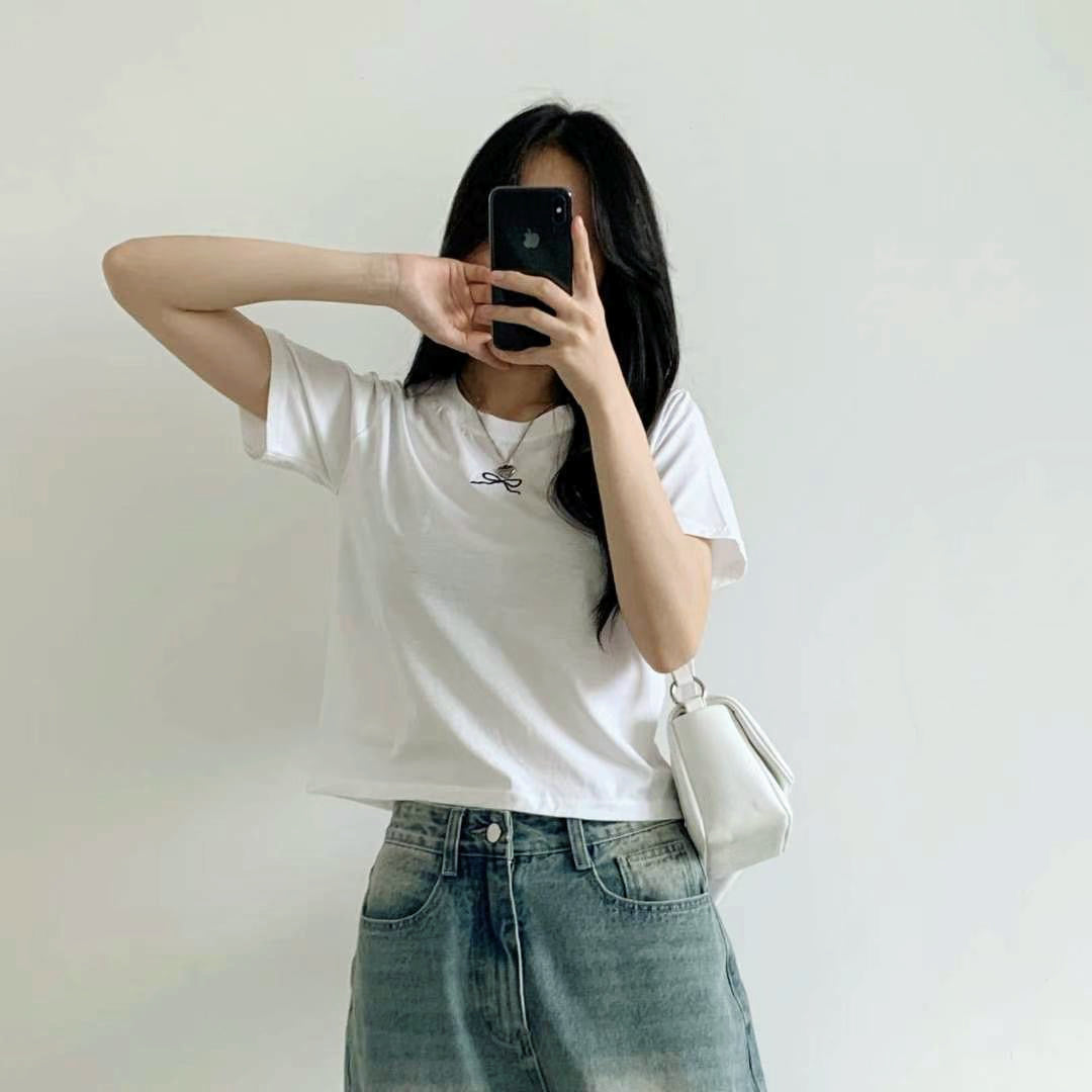韓國丨蝴蝶結TEE