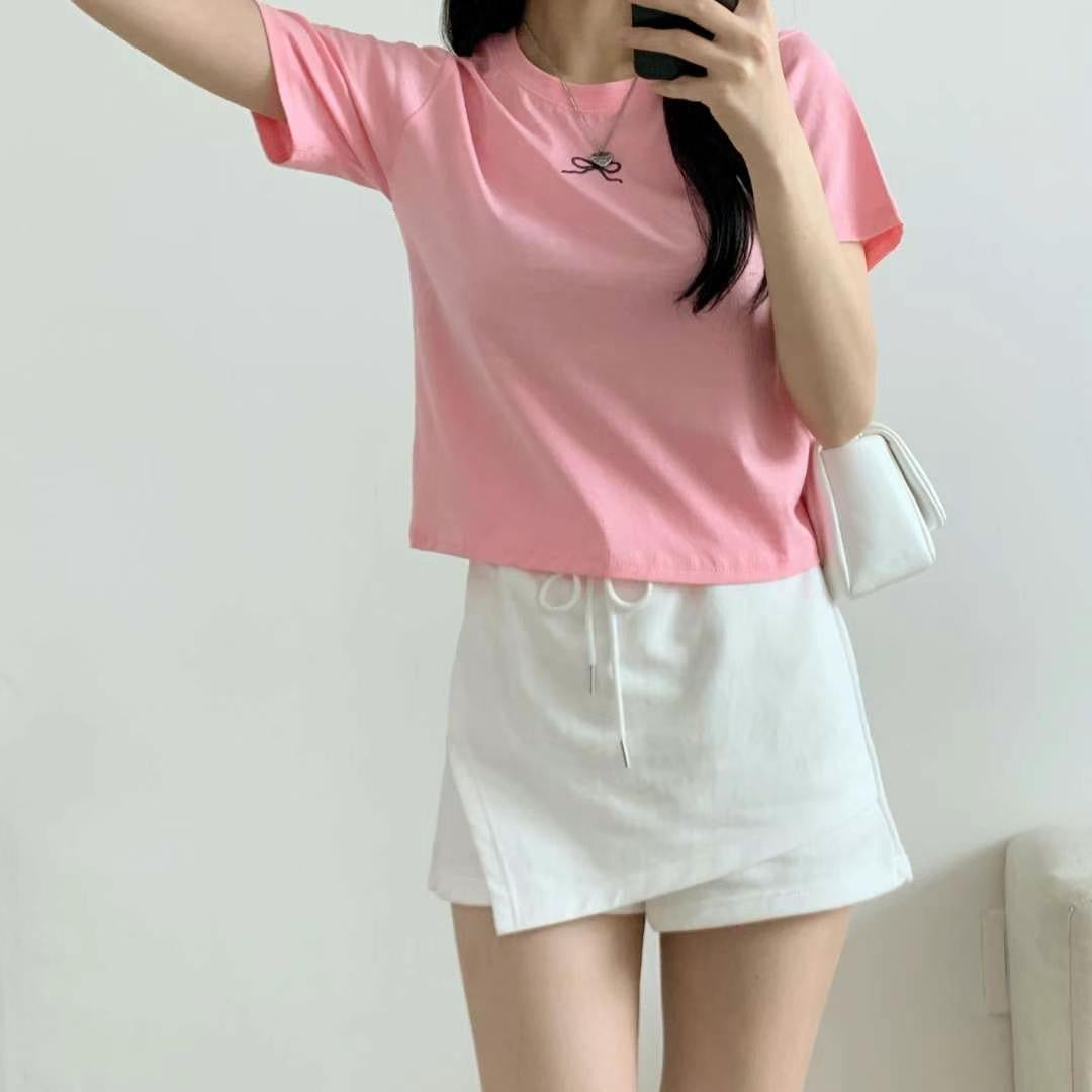 韓國丨蝴蝶結TEE