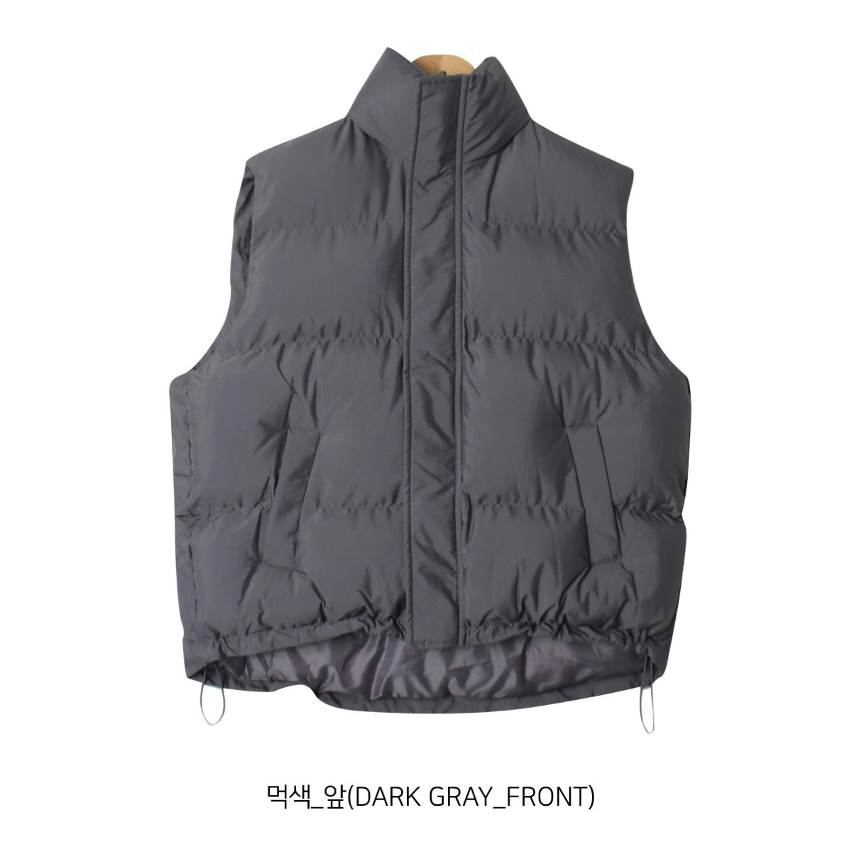 韓國丨High Neck Padding Vest