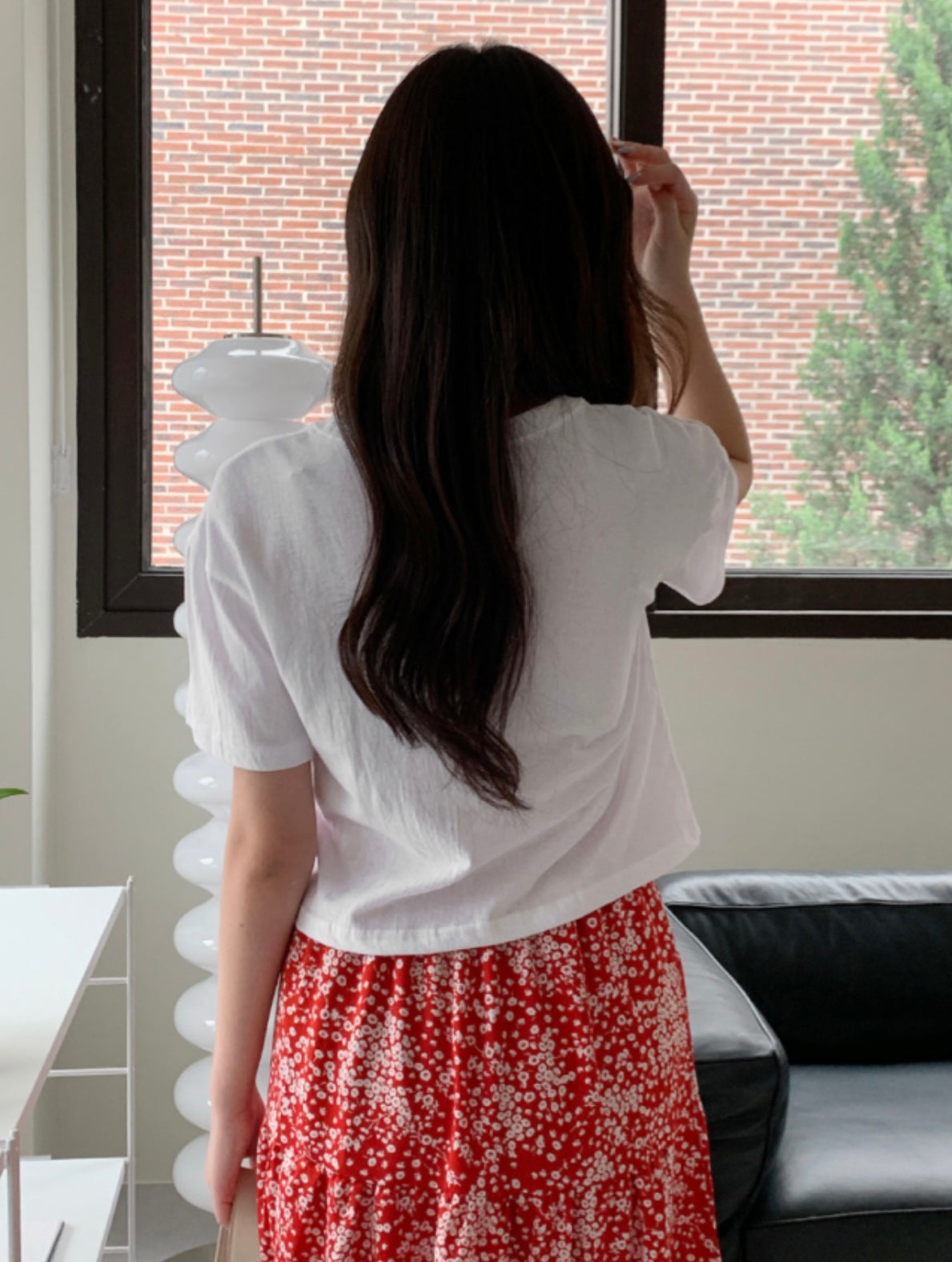 韓國丨日常短款純色TEE