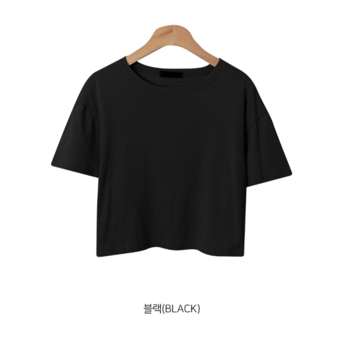 韓國丨日常短款純色TEE