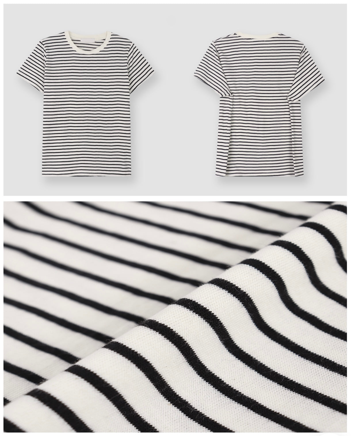 韓國丨BASIC STRIPE TEE