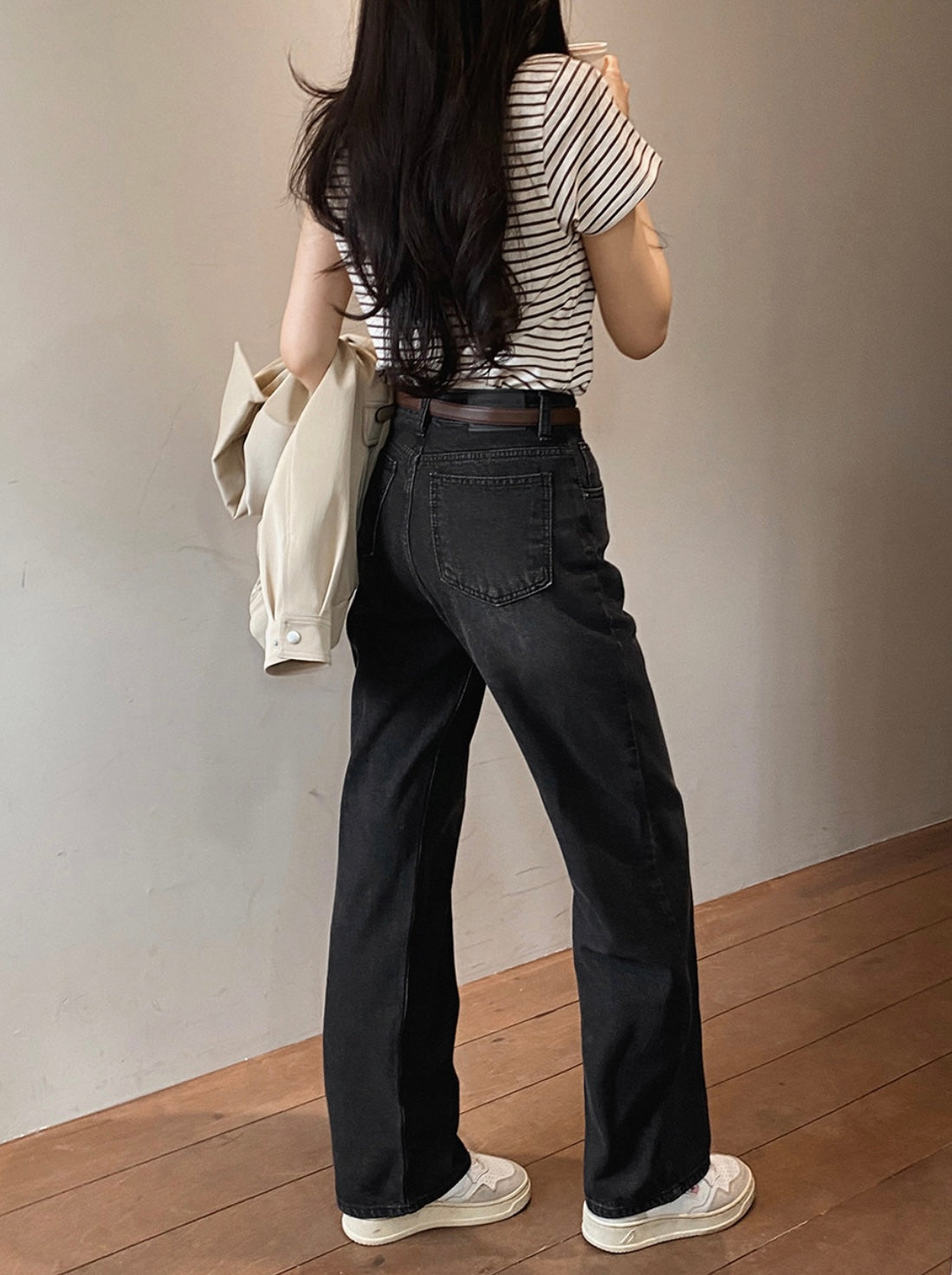 韓國丨BASIC STRIPE TEE