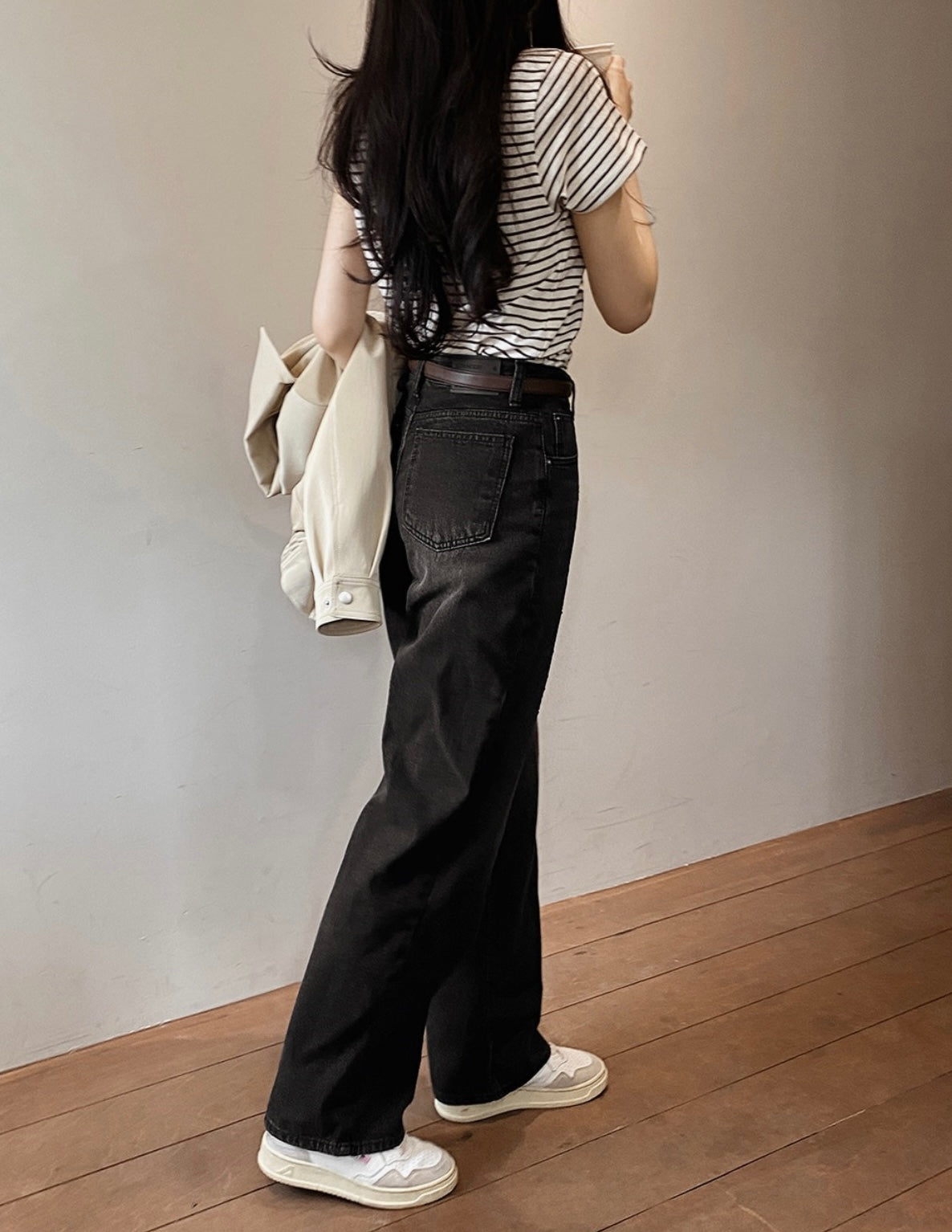 韓國丨BASIC STRIPE TEE