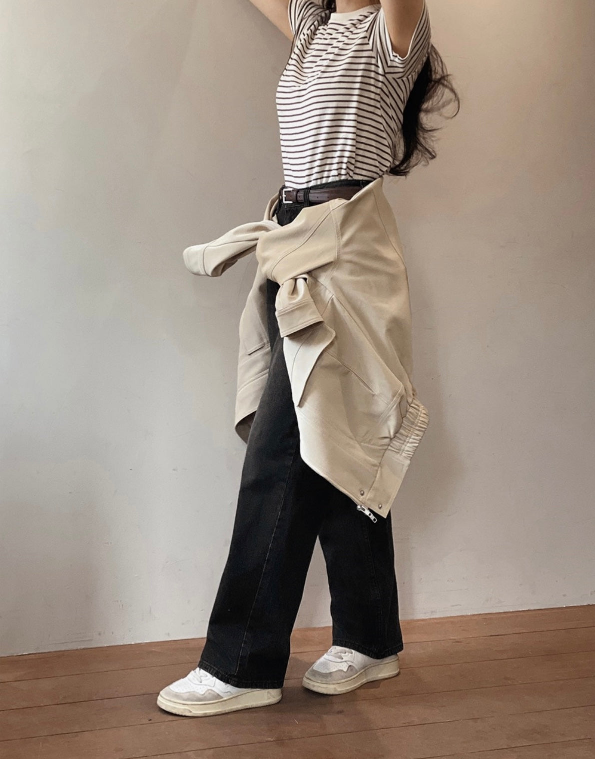韓國丨BASIC STRIPE TEE