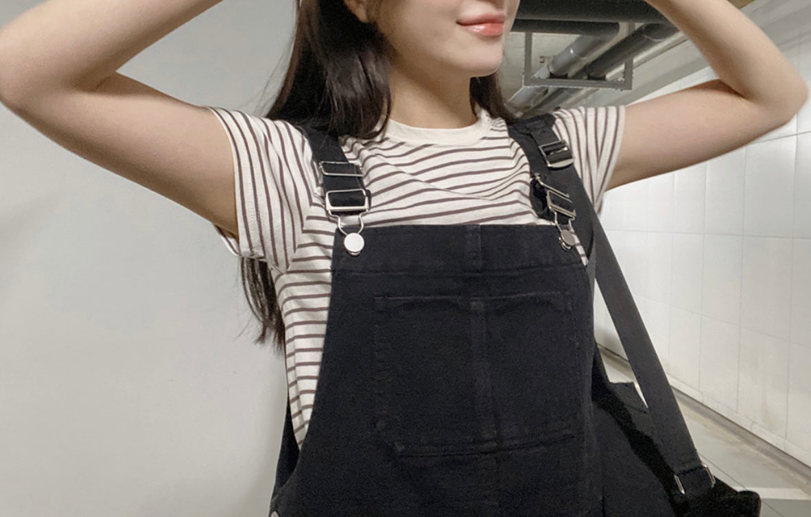 韓國丨BASIC STRIPE TEE