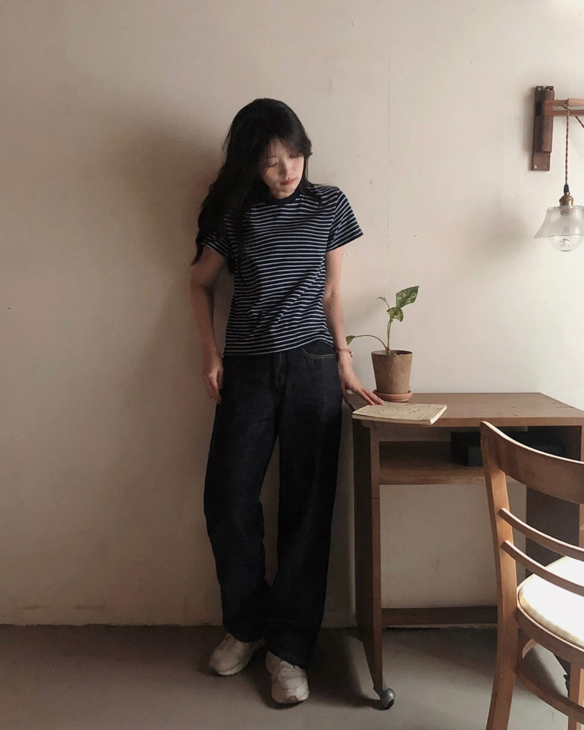 韓國丨BASIC STRIPE TEE