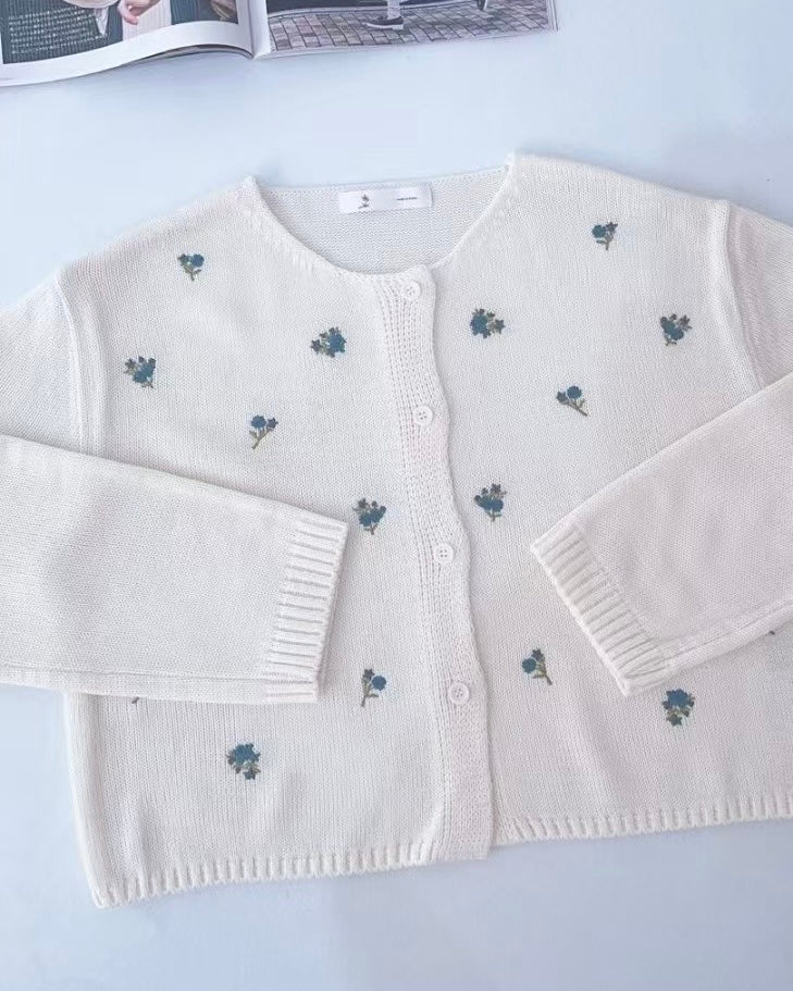 韓國丨花卉刺繡KNIT