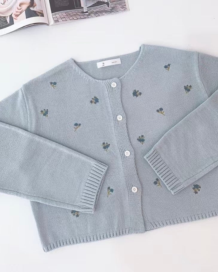 韓國丨花卉刺繡KNIT