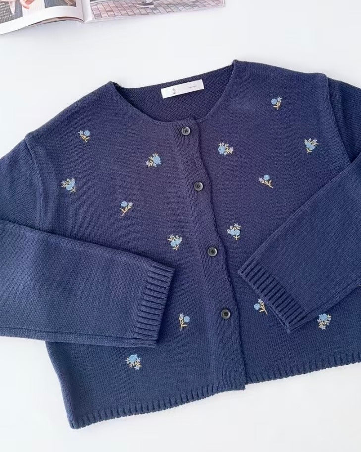 韓國丨花卉刺繡KNIT