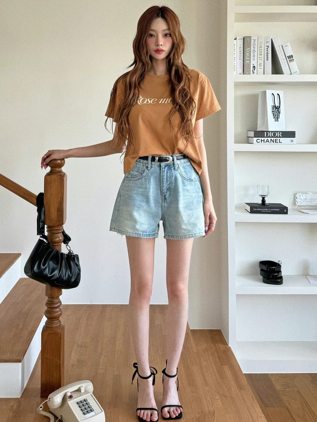韓國丨ROSE MOON TEE