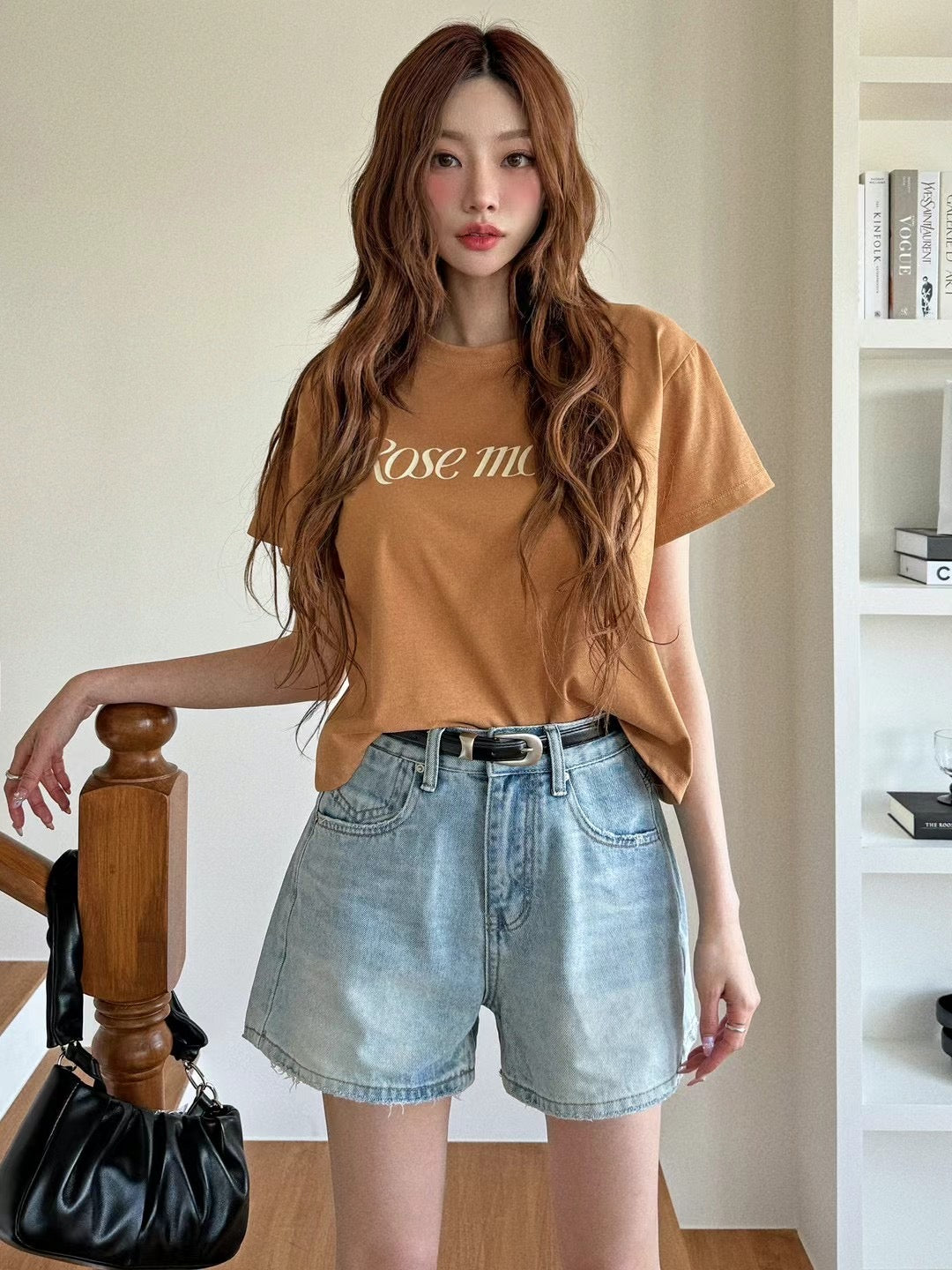 韓國丨ROSE MOON TEE