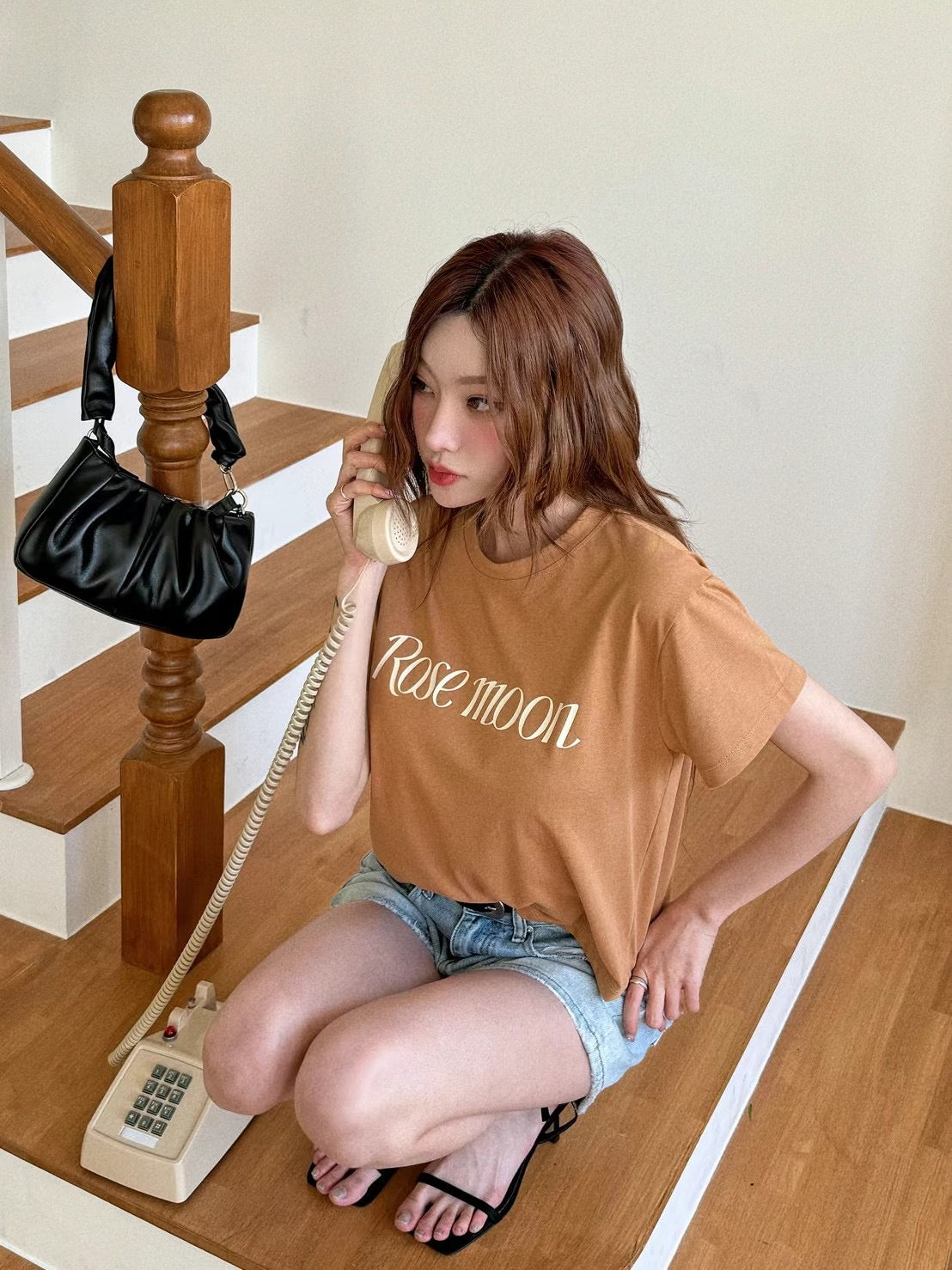 韓國丨ROSE MOON TEE