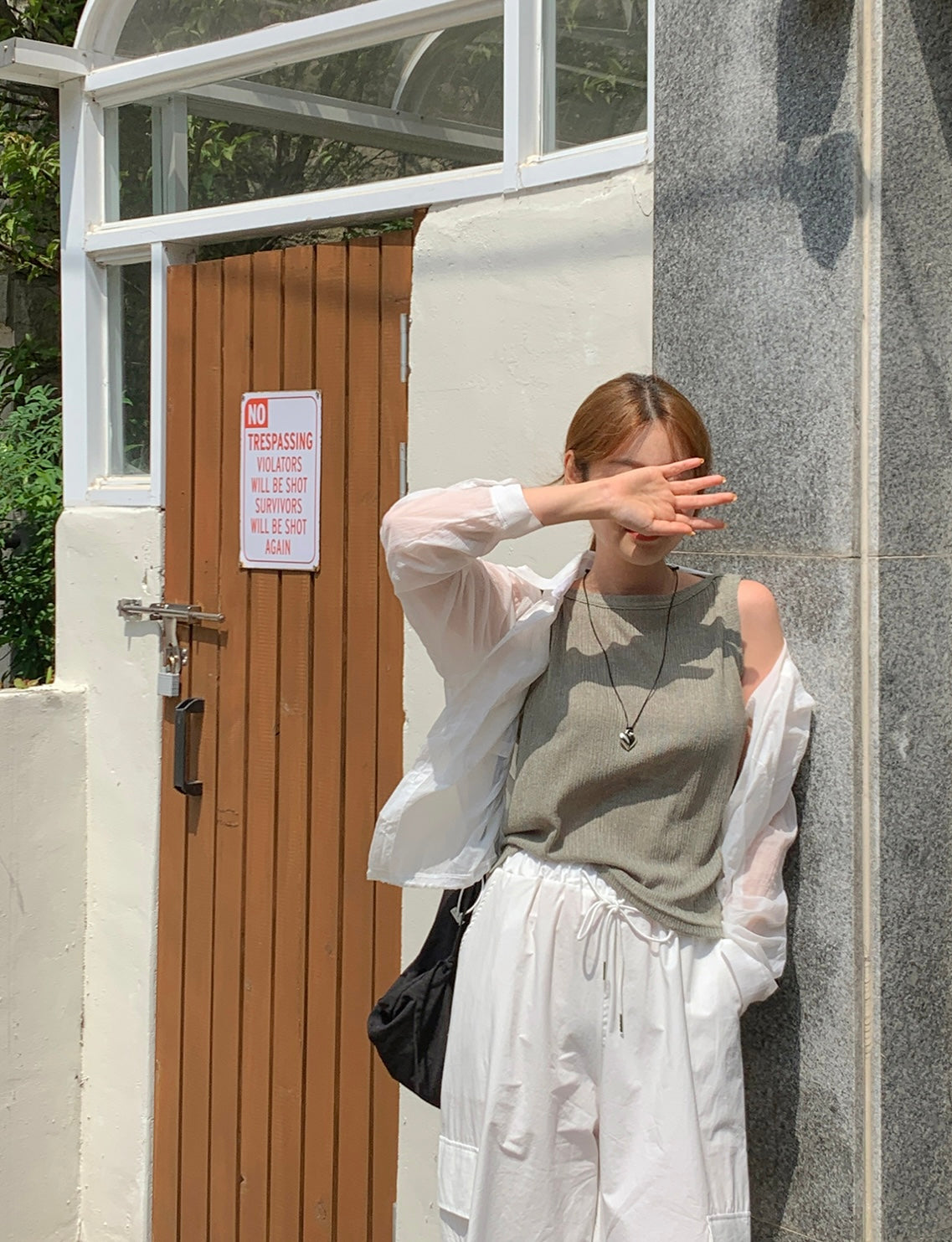 韓國丨V-NECK COLLAR SHIRT