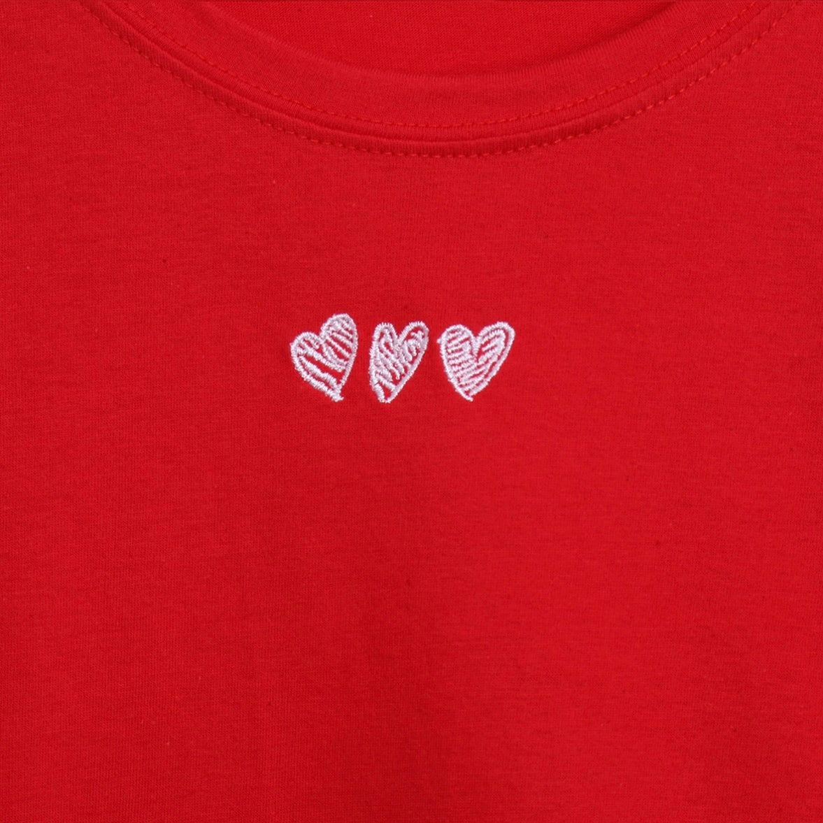韓國丨HEART CROP TEE