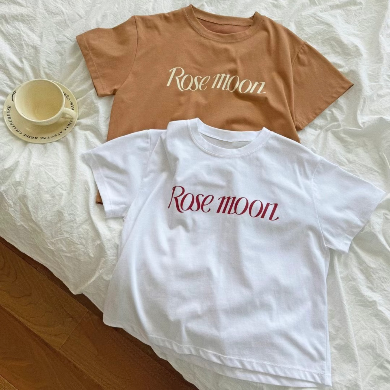 韓國丨ROSE MOON TEE