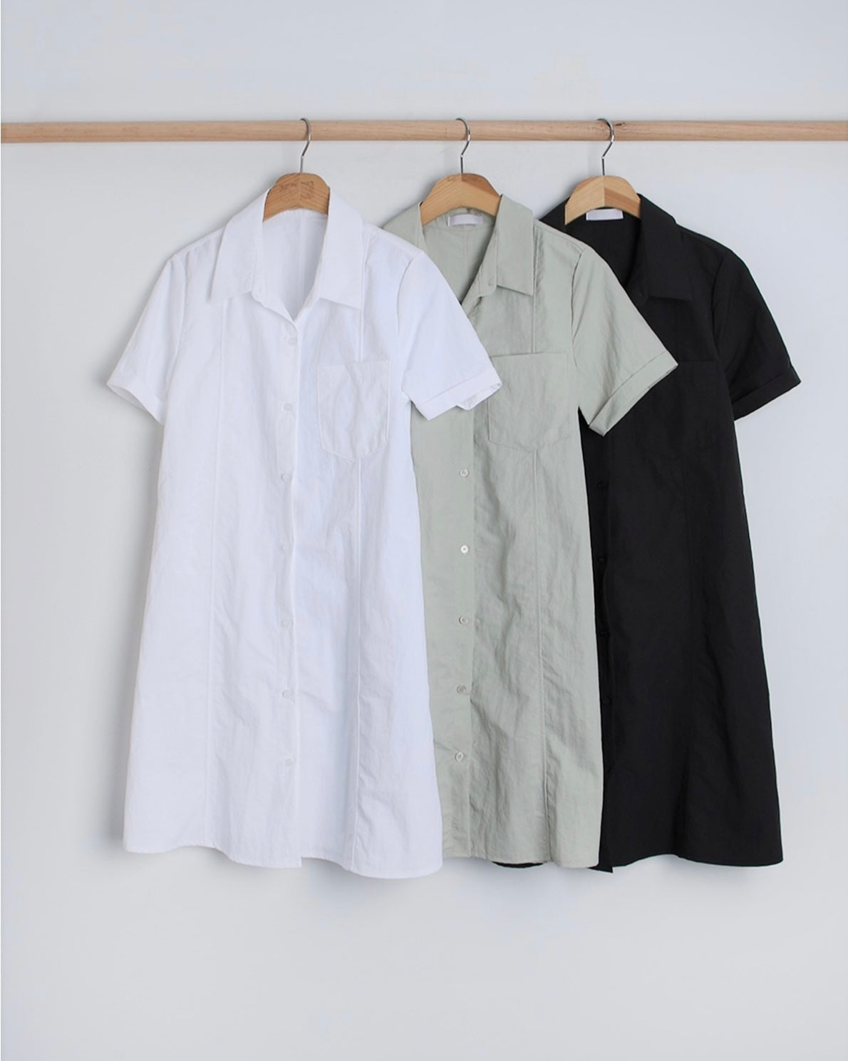 韓國丨COLLAR STRING DRESS