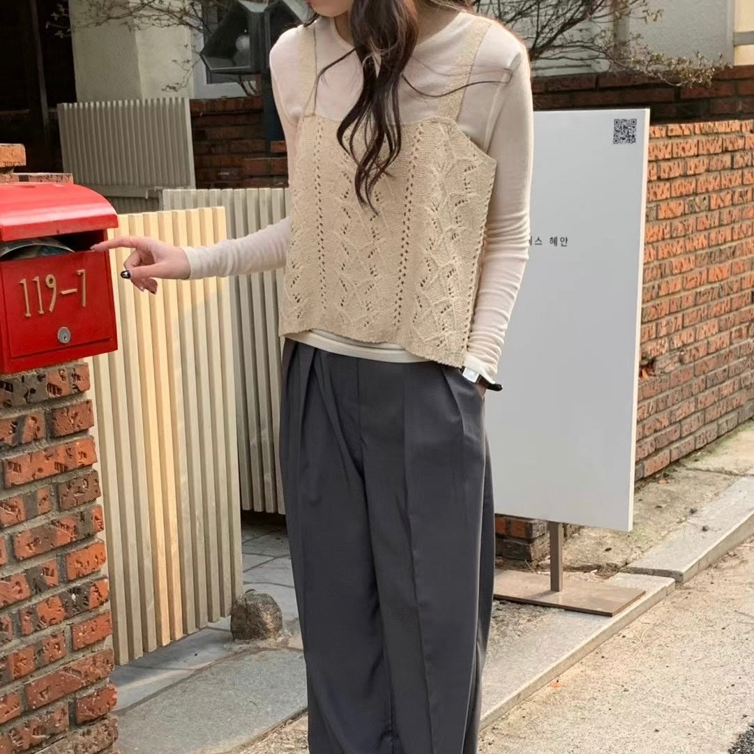 韓國丨2 WAYS 鈕扣背心