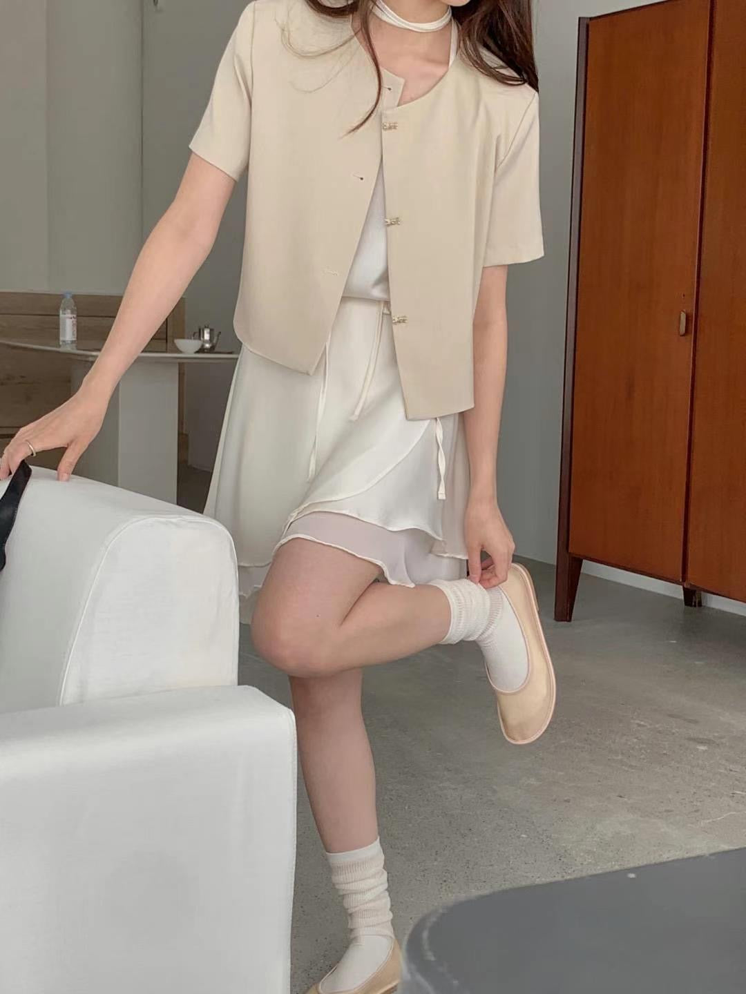 韓國丨蝴蝶結鈕扣JK