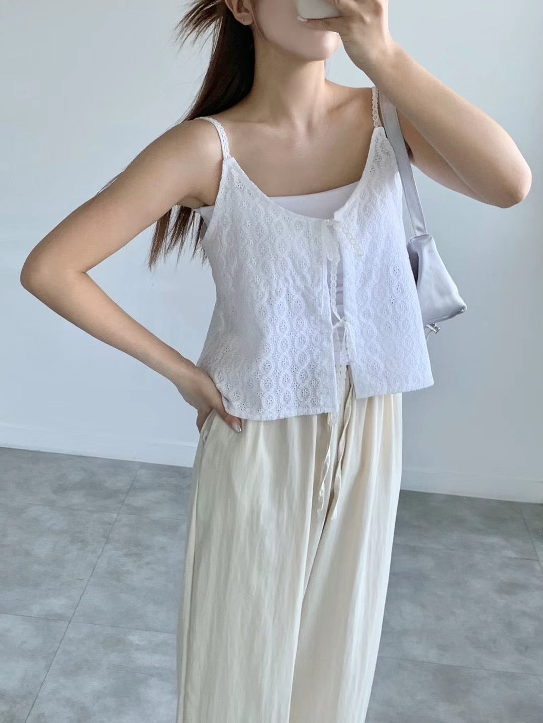 韓國丨LACE吊帶背心