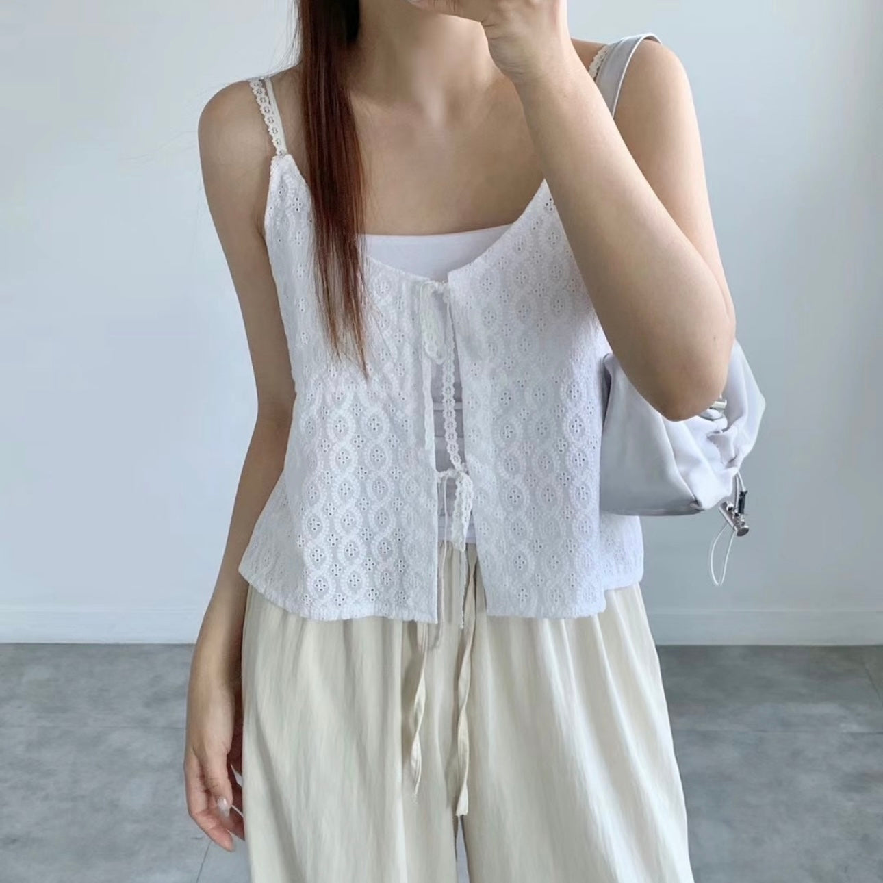 韓國丨LACE吊帶背心