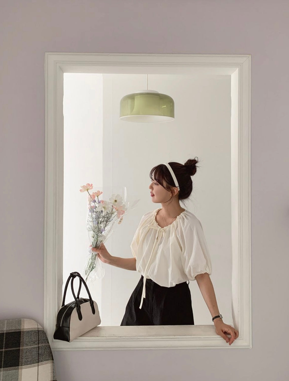 韓國丨PUFF STRING BLOUSE