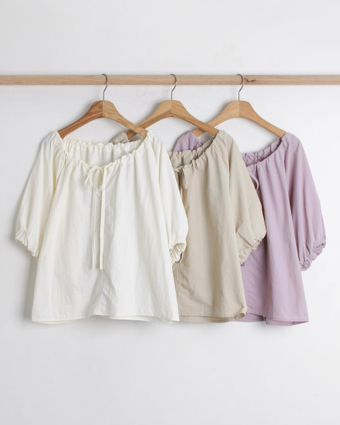 韓國丨PUFF STRING BLOUSE