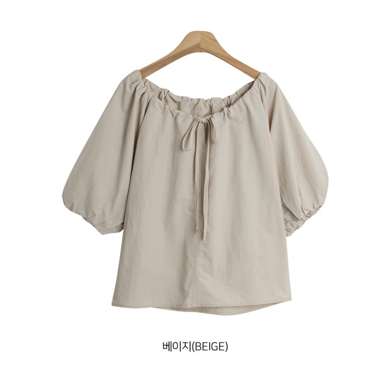 韓國丨PUFF STRING BLOUSE