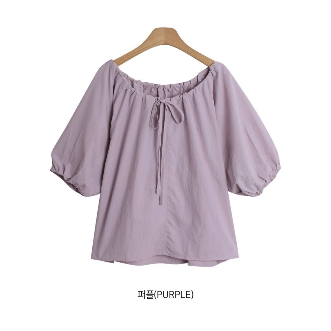 韓國丨PUFF STRING BLOUSE