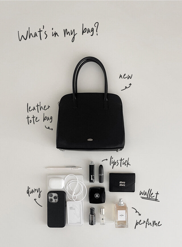 韓國丨CLASSIC LEATHER TOTE BAG