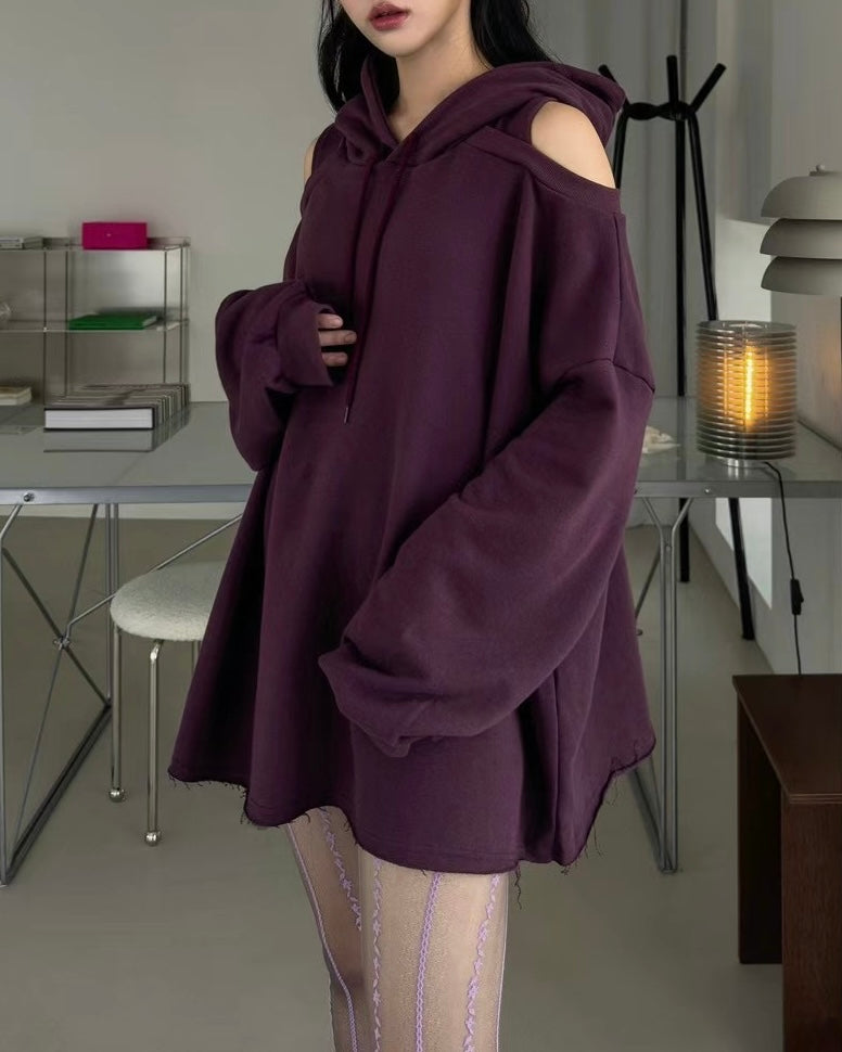 韓國丨RETURN HOOD MINI DRESS
