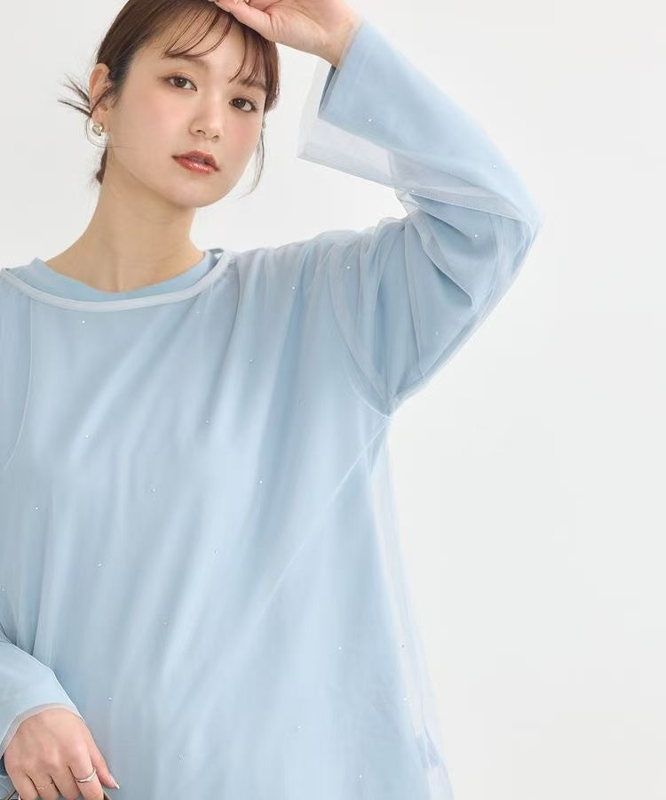 日本丨輕紗兩件套TOP