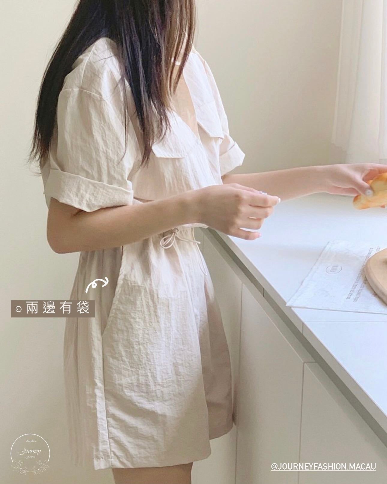 韓國丨工裝連身褲