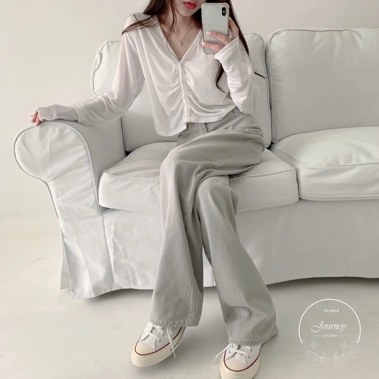 韓國丨純色軟糯外套