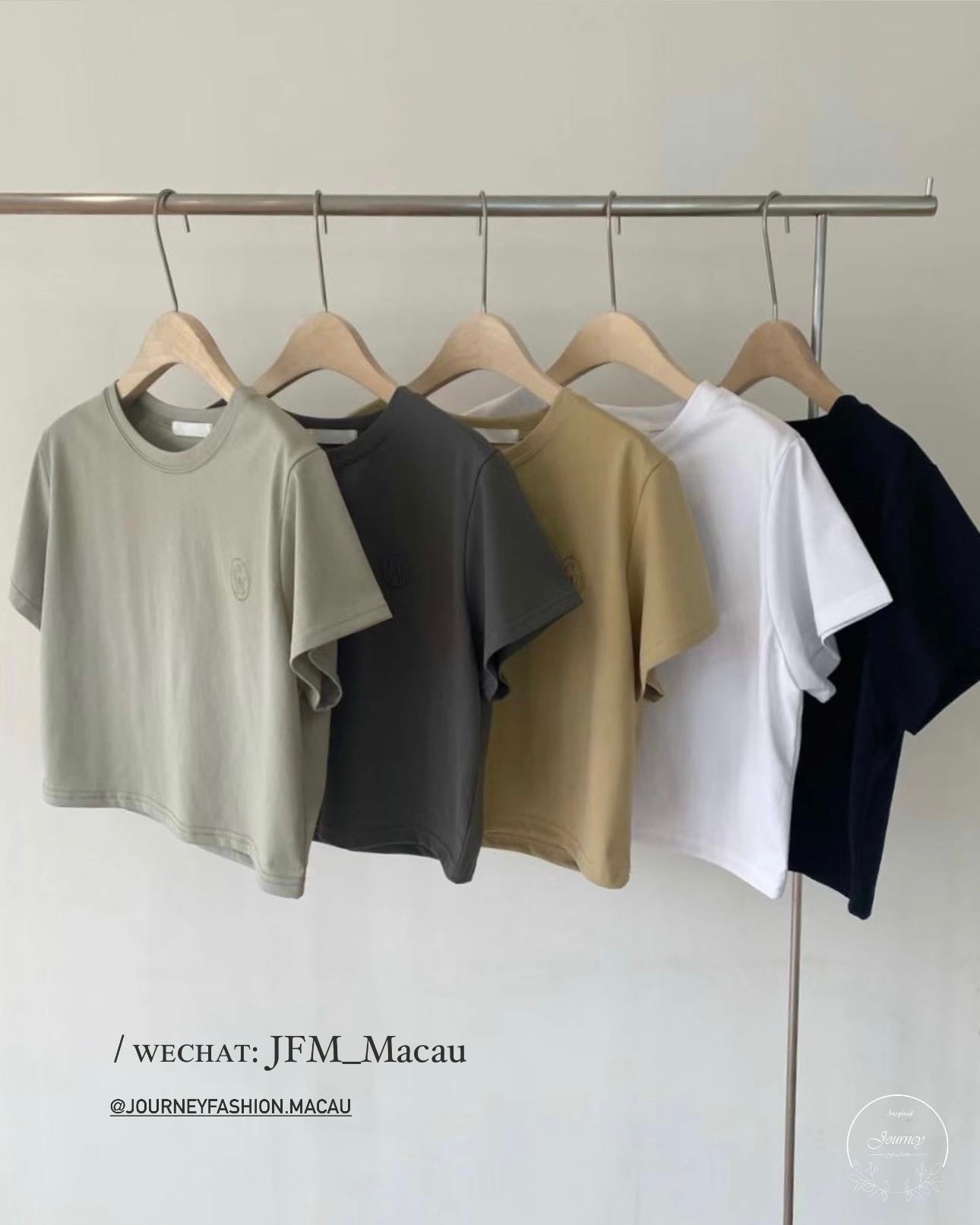 韓國丨刺繡圖案TEE