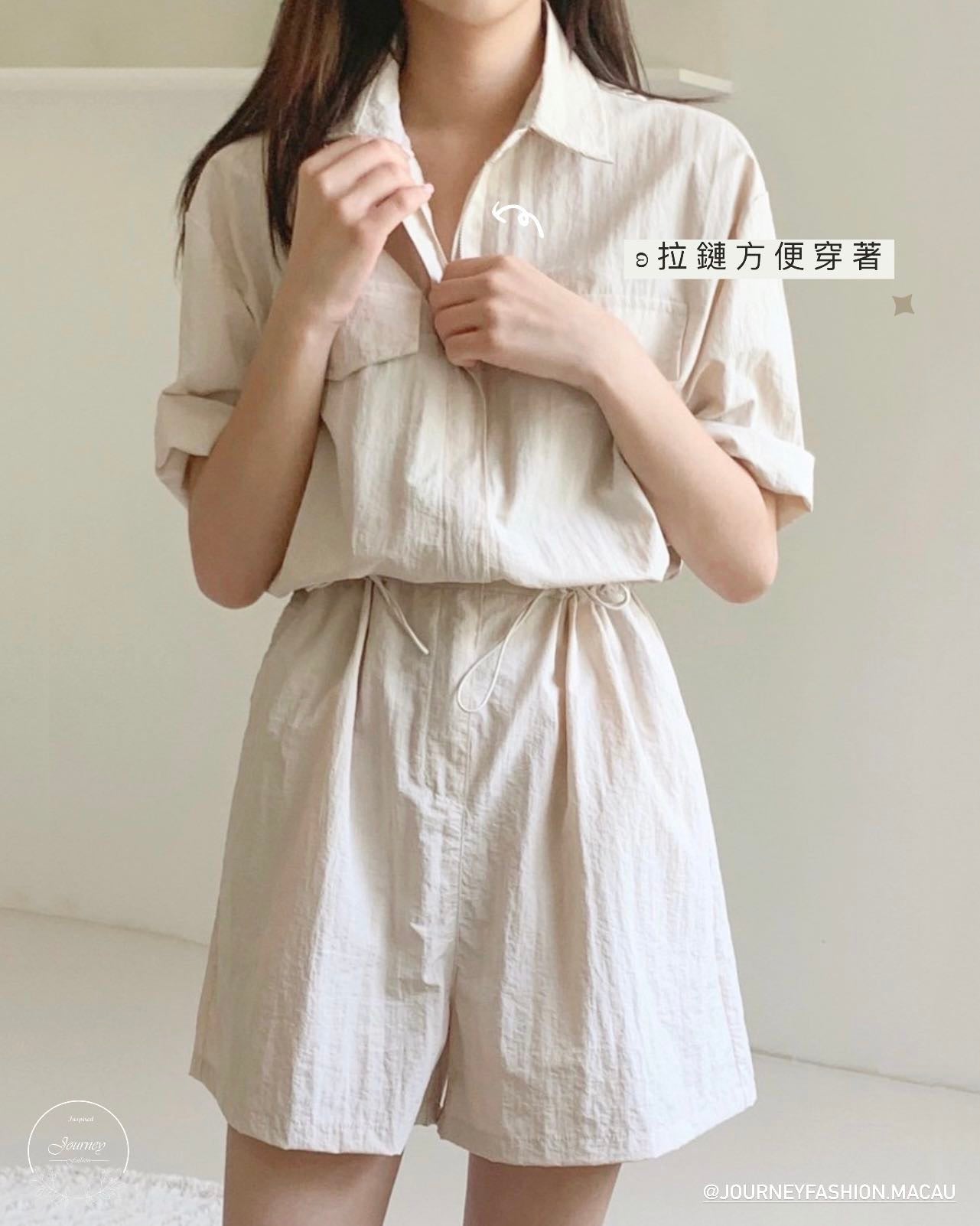 韓國丨工裝連身褲
