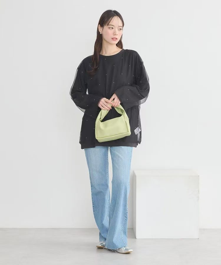 日本丨輕紗兩件套TOP