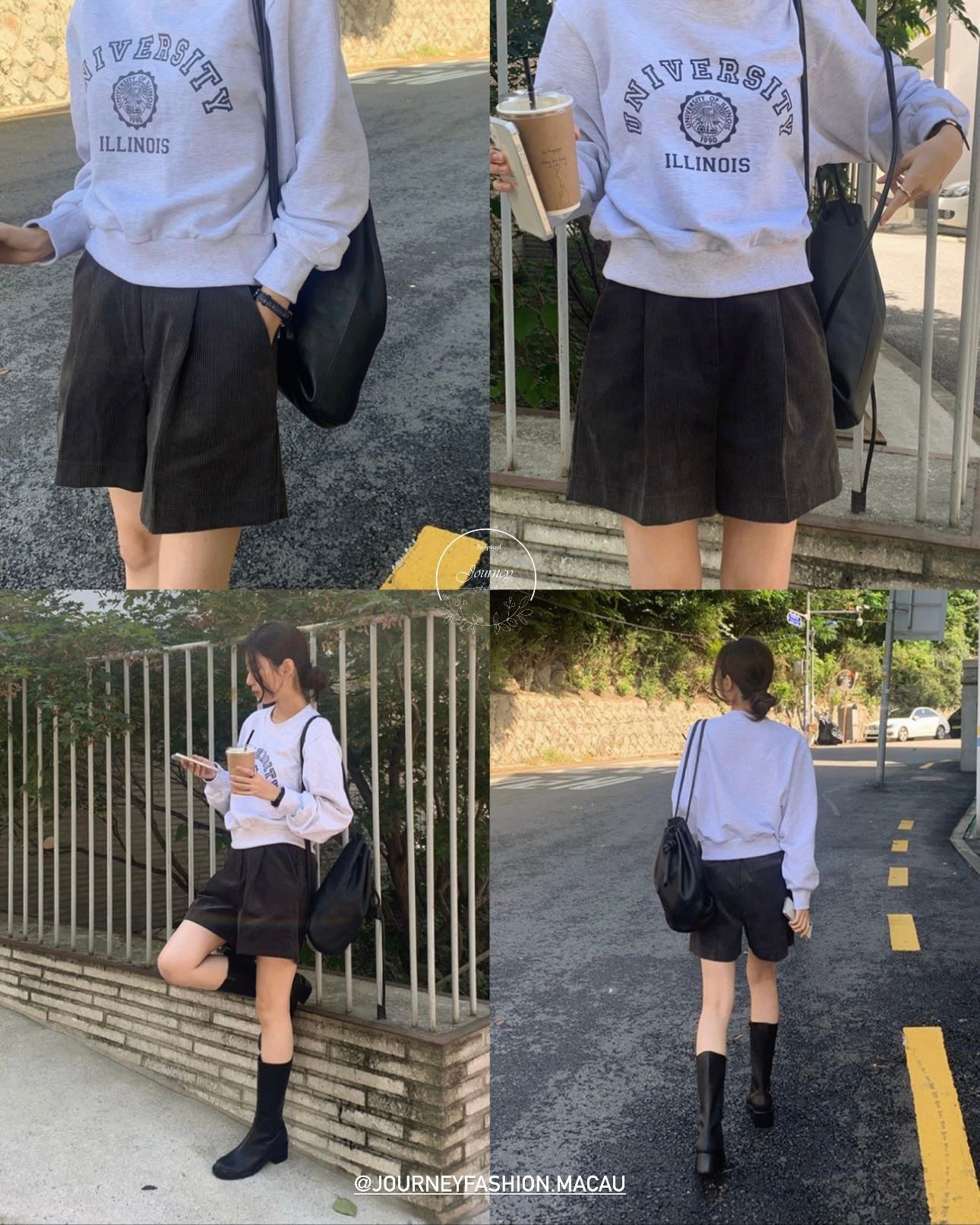 韓國丨燈芯絨短褲