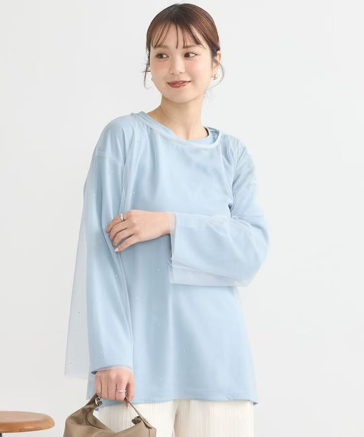日本丨輕紗兩件套TOP