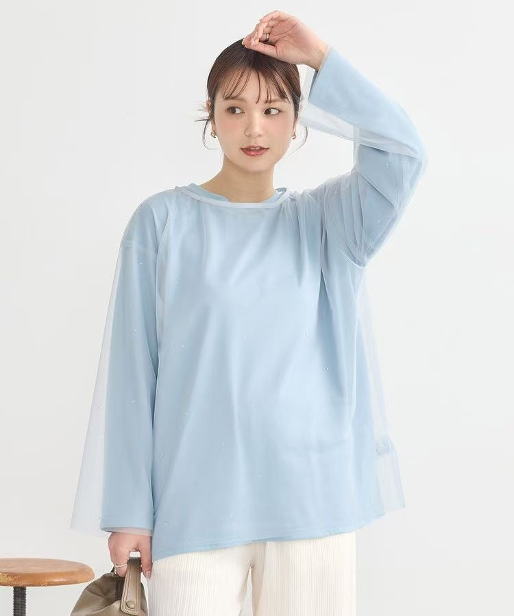 日本丨輕紗兩件套TOP