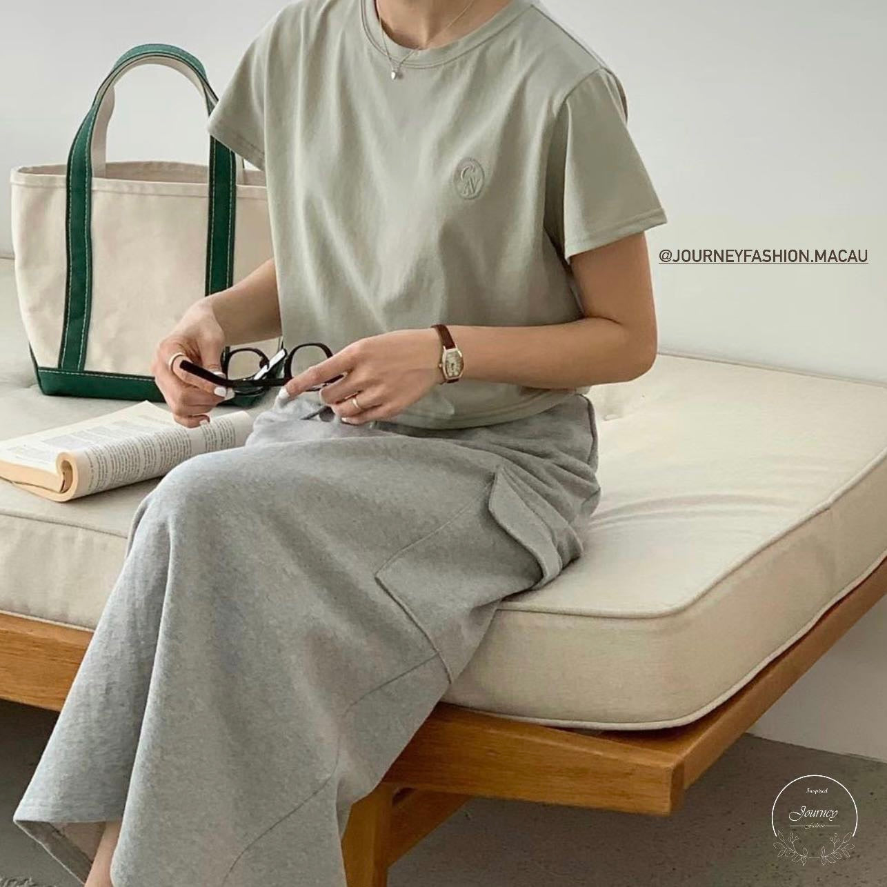 韓國丨刺繡圖案TEE
