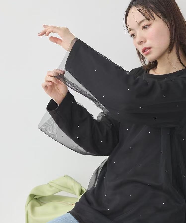 日本丨輕紗兩件套TOP