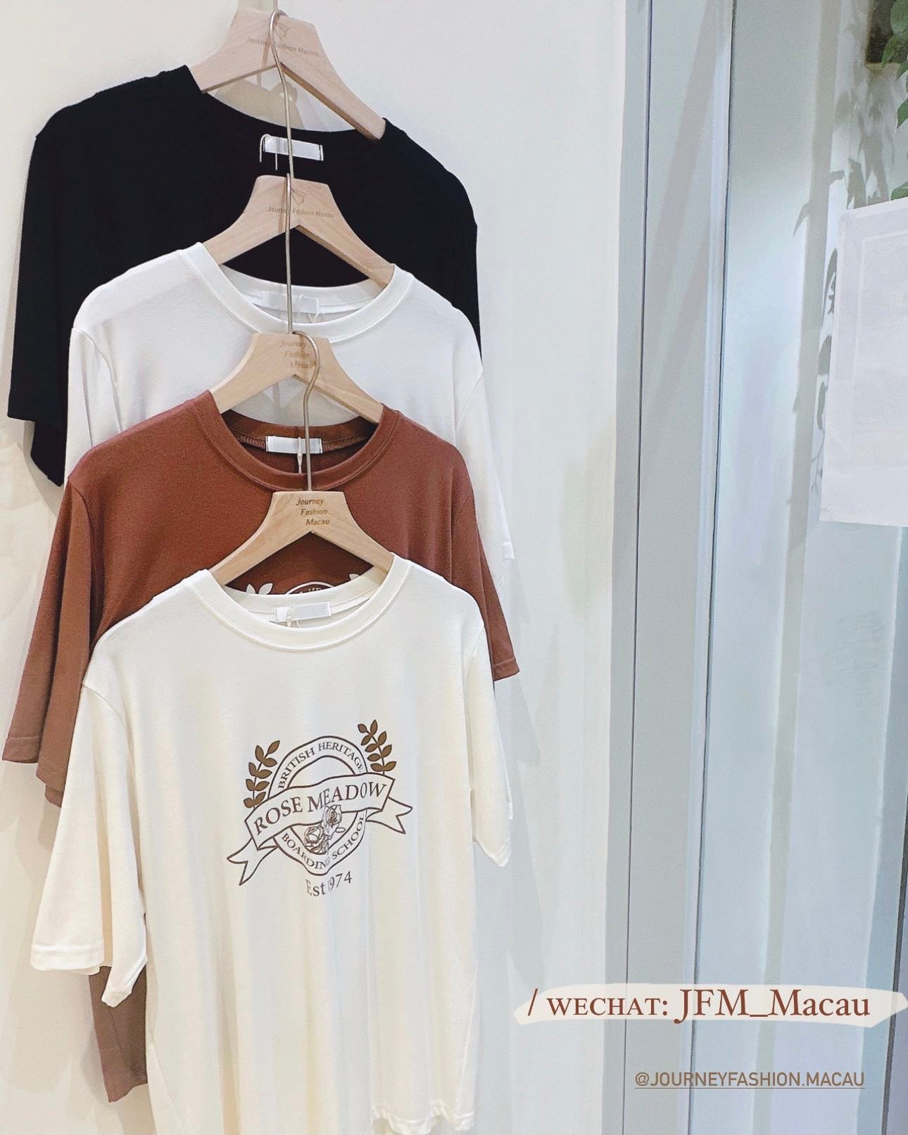 韓國丨軟糯字母TEE