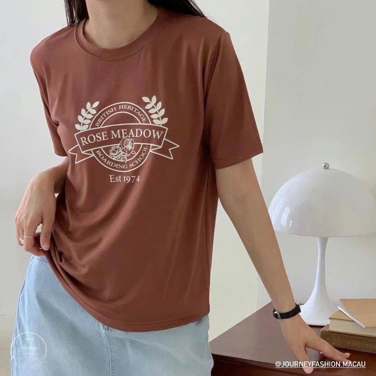 韓國丨軟糯字母TEE