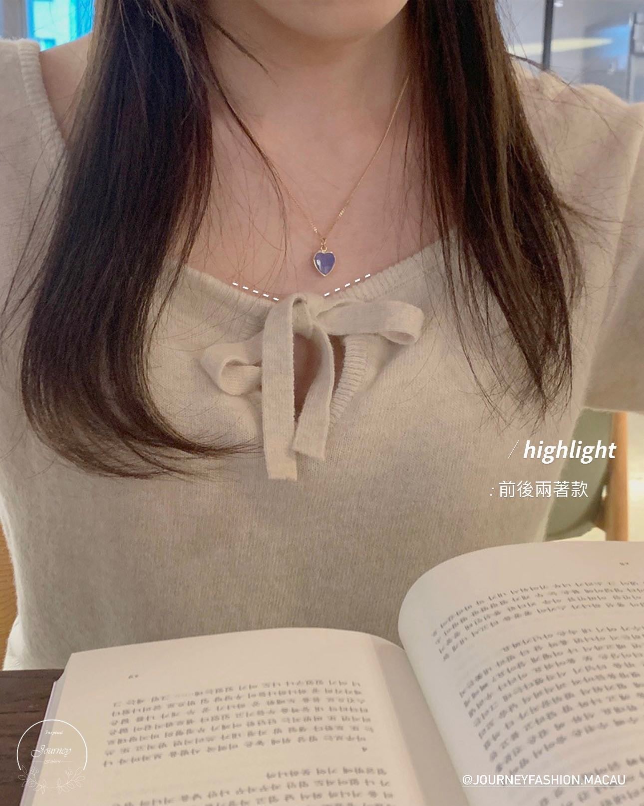 韓國丨2WAYS綁帶TOP