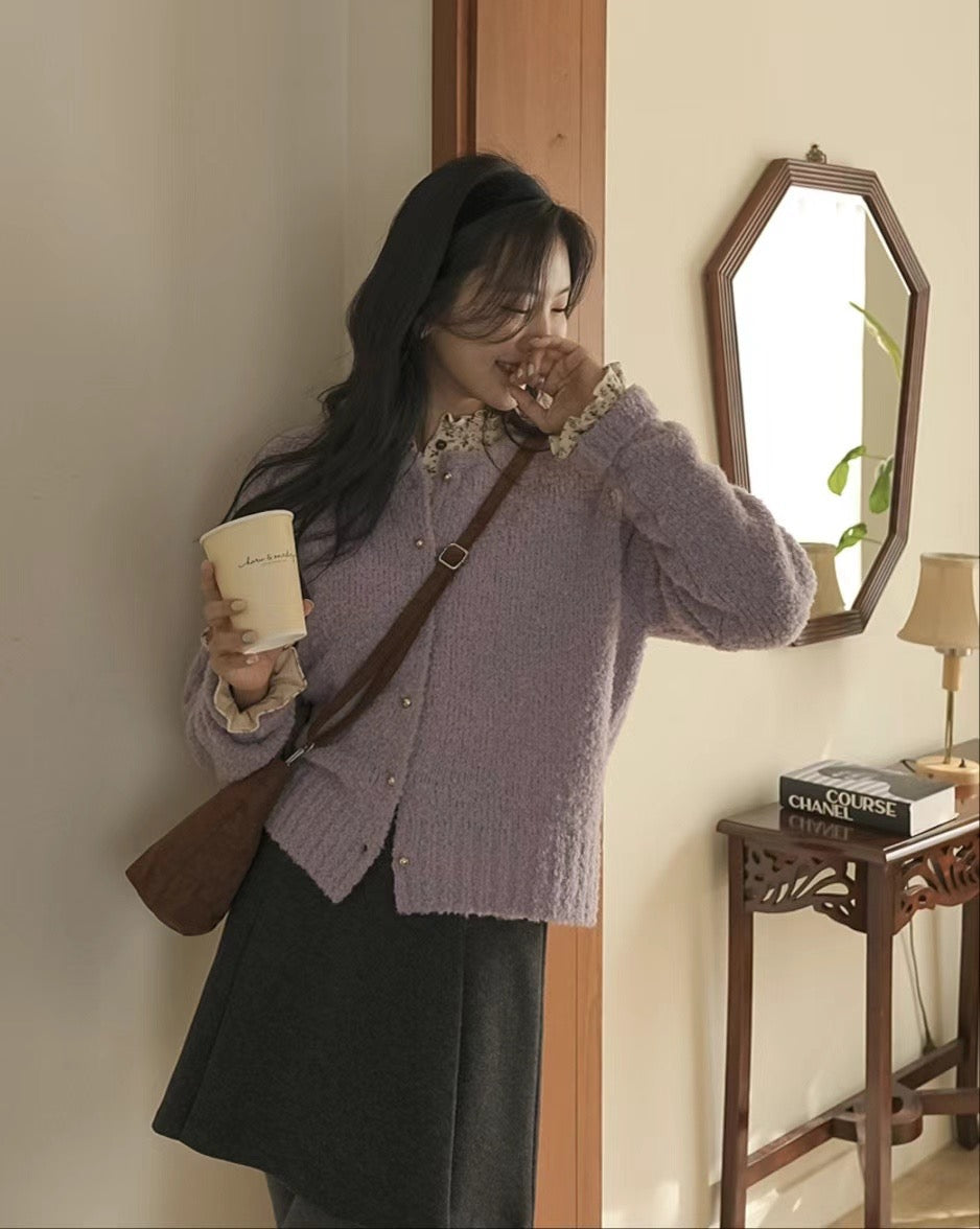 韓國丨小鈕扣外套