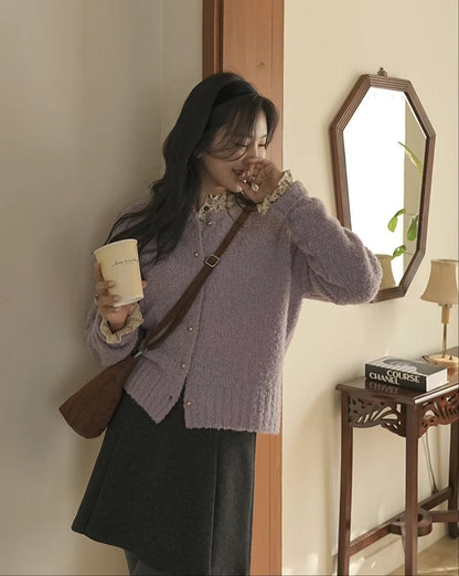 韓國丨小鈕扣外套